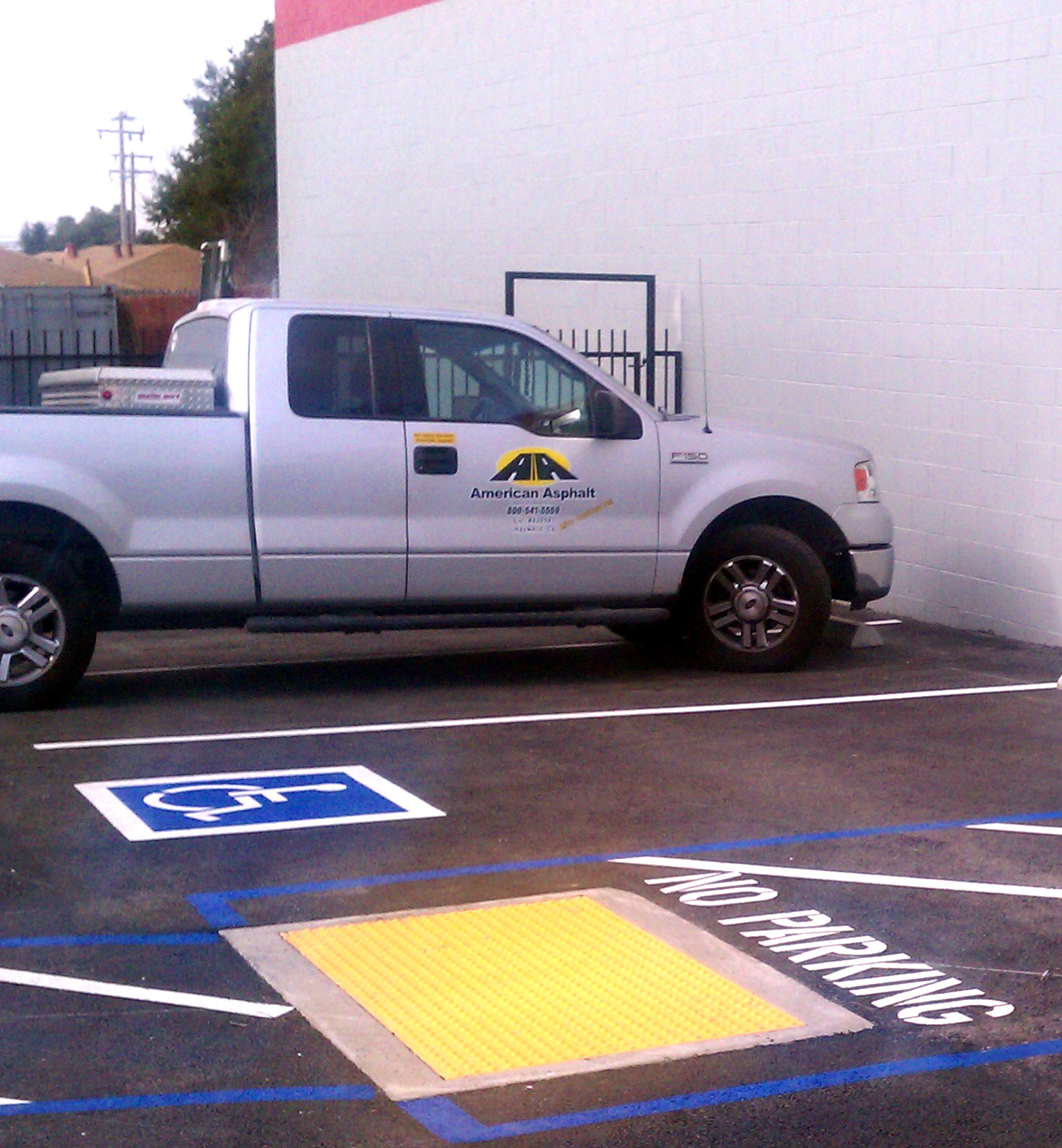 ADA Parking Marking Requirements in California